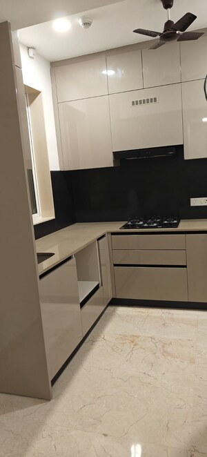 Kitchen in 2 BHK Apartment at Aurum Q Residences, Ghansoli – for Rent