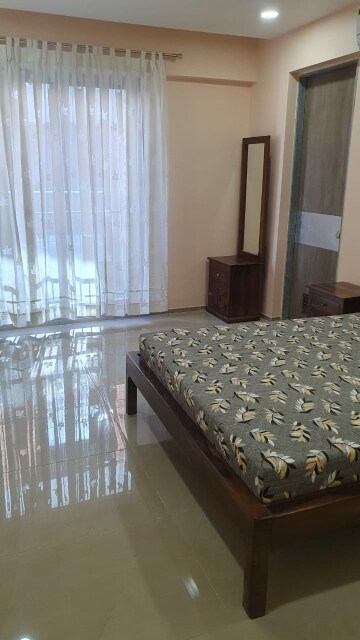 Bedroom in 4 BHK Apartment at Param Paarijat Skyz, Sargaasan – for Rent