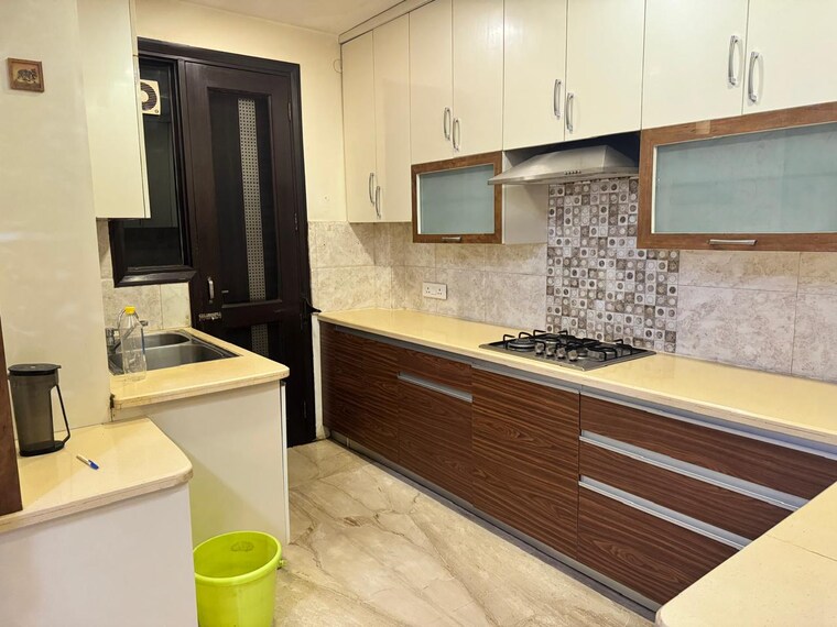 Kitchen, sector 57 3 Bedroom 2800 Sq.Ft. Builder Floor In Sector 57 Gurgaon 9420110