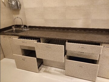 Kitchen in 2 BHK Apartment at Eskay Itus Apartment, Andheri West – for Rent