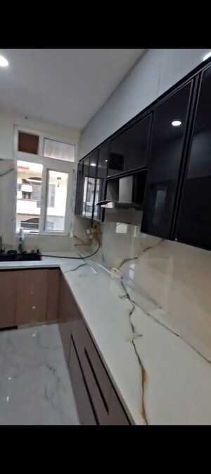 Kitchen in 3 BHK Builder Floor at Indrapuram – for Sale