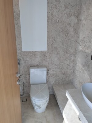 Bathroom in 2 BHK Apartment at Indiabulls Blu, Worli – for Rent