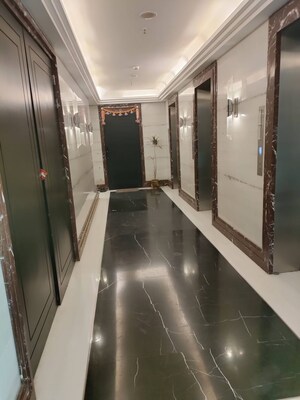Building Lobby in 2 BHK Apartment at Indiabulls Blu, Worli – for Rent
