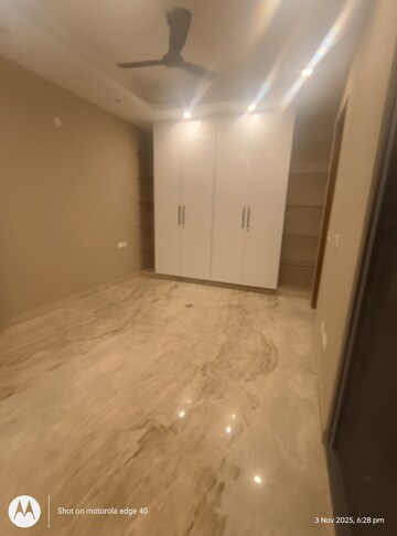 Bedroom in 3 BHK Builder Floor at Boutique Residential Apartments E-335, East Of Kailash – for Sale