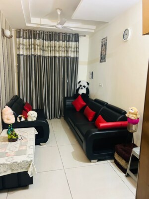 Living Room in 3 BHK Apartment at Guru Nanak Enclave, Dhakoli – for Sale