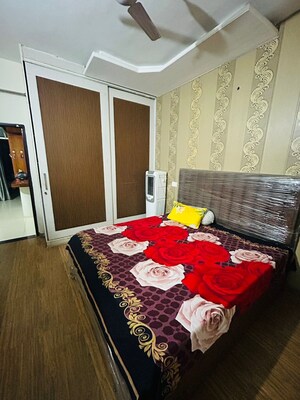 Bedroom in 3 BHK Apartment at Guru Nanak Enclave, Dhakoli – for Sale