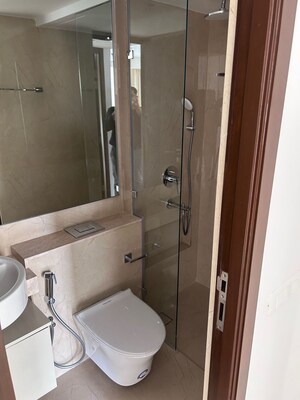 Bathroom in 2 BHK Apartment at Hiranandani Highland, Powai – for Sale