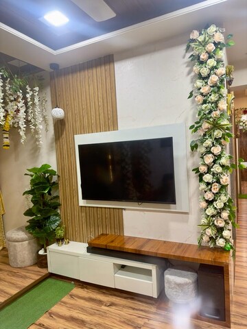 Living Room in 3 BHK Apartment at SKD Pinnacolo, Mira Road – for Sale