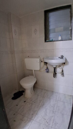 Bathroom in 2 BHK Apartment at Airoli Sector 20 – for Rent