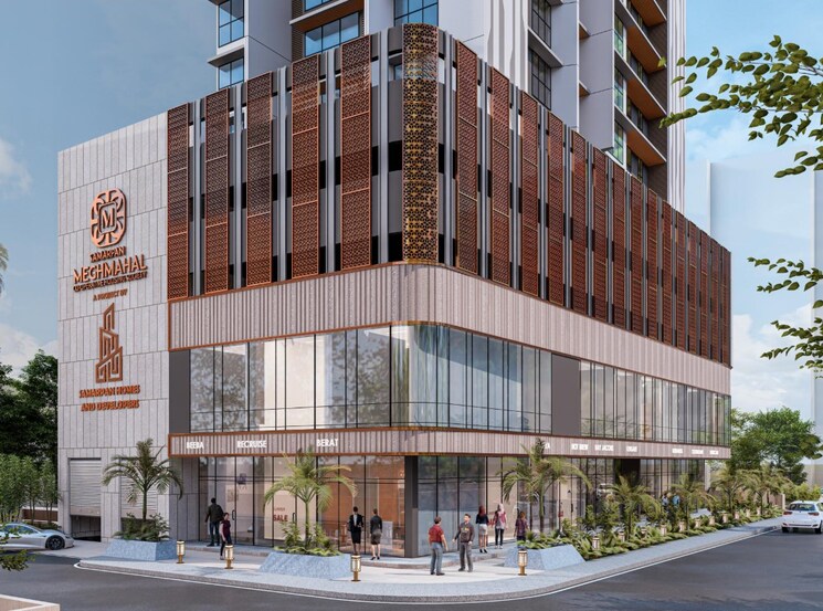 Exterior View, samarpan-megh-mahal-chs 2 Bedroom 582 Sq.Ft. Apartment In Borivali East Mumbai 9420378