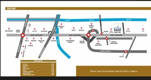  Plot – Map Location View at Sultanpur Road - for Sale
