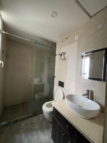 Bathroom in 4 BHK Builder Floor at SS Mayfield Gardens, Sector 51 – for Rent