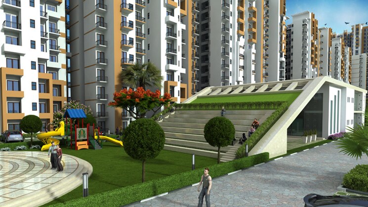 Exterior View, amrapali-leisure-park 2 Bedroom 845 Sq.Ft. Apartment In Amrapali Leisure Valley Greater Noida 9420419