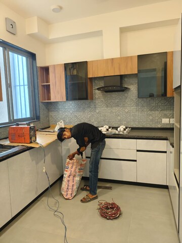 Kitchen in 3 BHK Builder Floor at Chittaranjan Park – for Rent