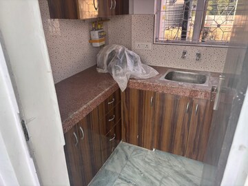 Kitchen in 2 BHK Builder Floor at Greater Kailash I – for Rent