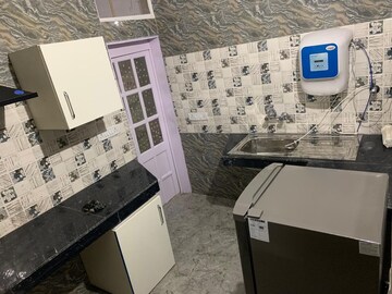 Kitchen in 2 BHK Builder Floor at Greater Kailash I – for Rent