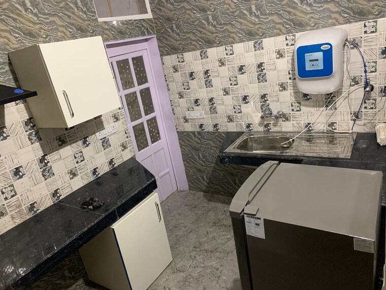 Kitchen, greater kailash i 2 Bedroom 300 Sq.Yd. Builder Floor In Greater Kailash I Delhi 9420524