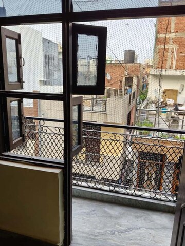 Balcony in 2 BHK Independent House at New Ashok Nagar – for Rent