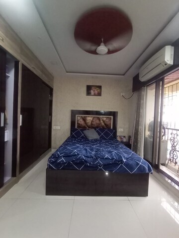 Bedroom in 2.5 BHK Apartment at Mayurs Nature Glory, Kalwa – for Rent