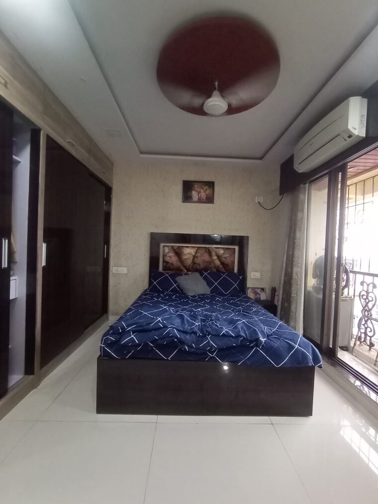 Bedroom, mayurs-nature-glory 2.5 Bedroom 1000 Sq.Ft. Apartment In Kalwa Thane 9420606