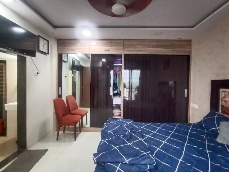 Bedroom, mayurs-nature-glory 2.5 Bedroom 1000 Sq.Ft. Apartment In Kalwa Thane 9420606