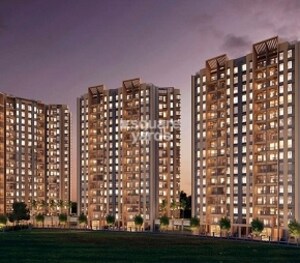 2 BHK Apartment – Exterior View View at Pride World City Long Island, Charholi Budruk - for Sale