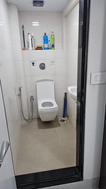 Bathroom in 2 BHK Apartment at Satellite Tower, Goregaon East – for Rent