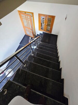 Staircase in 3 BHK Builder Floor at Greater Kailash I – for Rent