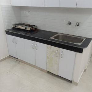 Kitchen in 1 BHK Builder Floor at Lajpat Nagar 4 – for Rent