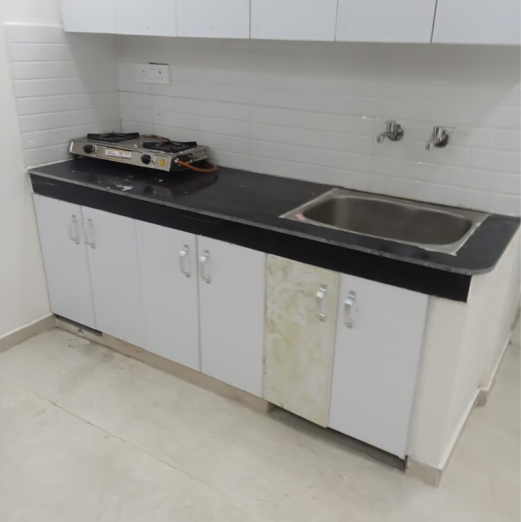 Kitchen, lajpat nagar 4 1 Bedroom 50 Sq.Yd. Builder Floor In Lajpat Nagar 4 Delhi 9421662