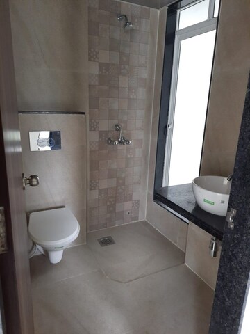 Bathroom in 3 BHK Apartment at JP North Estella, Mira Road – for Rent