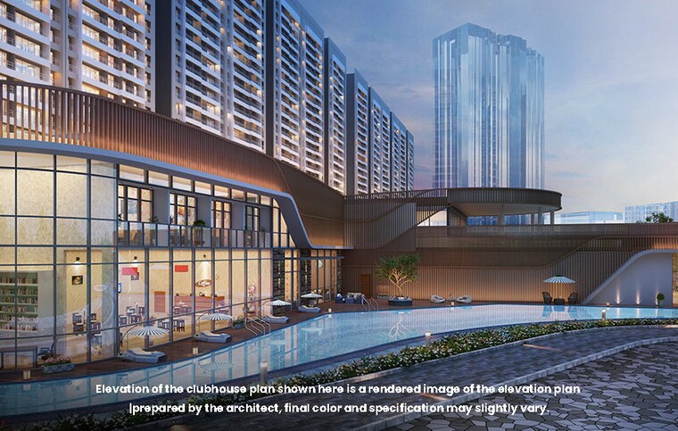 Exterior View, jp-north-estella 3 Bedroom 1386 Sq.Ft. Apartment In Mira Road Thane 9420887