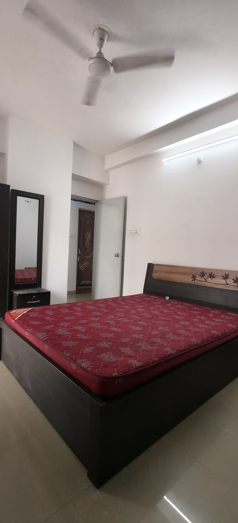 Bedroom, new khapri 2 Bedroom 1050 Sq.Ft. Apartment In New Khapri Nagpur 9421019