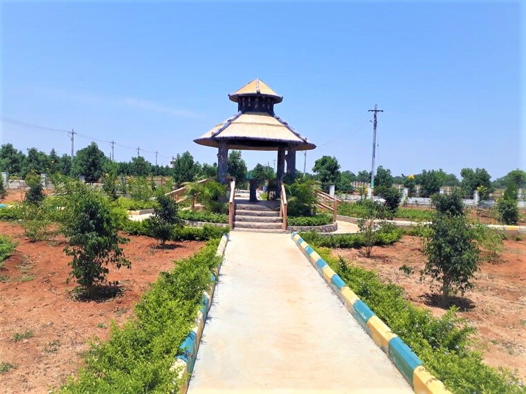 Garden, jsr-suncity-opal  101 Sq.Yd. Plot In Kolanpaka Alair 9420935