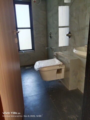 Bathroom in 2 BHK Apartment at Oxford Navrang Navkar, Goregaon West – for Rent