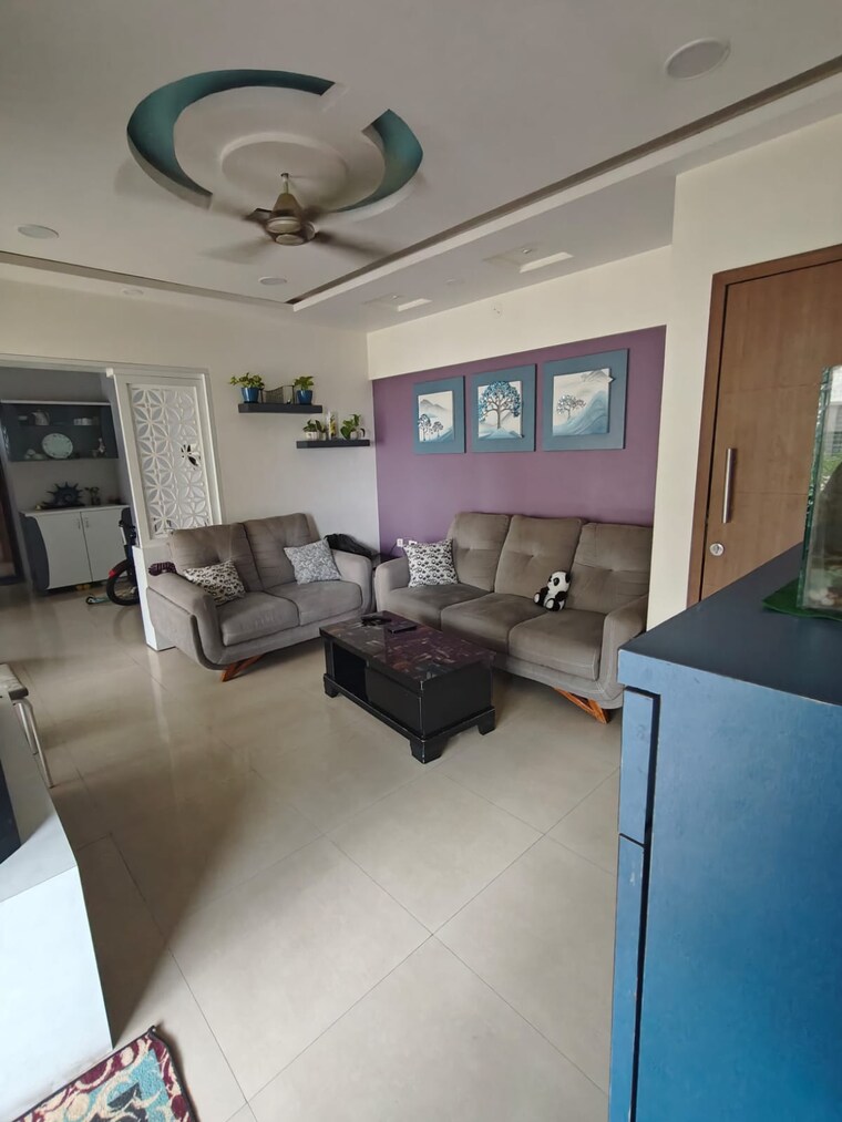 Living Room, rainbow-revell-orchid 3 Bedroom 961 Sq.Ft. Apartment In Lohgaon Pune 9420959