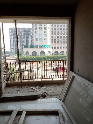 Balcony in 2 BHK Apartment at Omaxe Hazratganj Residency, Gomti Nagar – for Sale