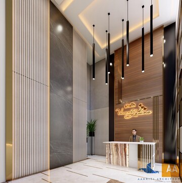 Building Lobby in 3 BHK Apartment at Sheth Avalon, Laxmi Nagar – for Sale