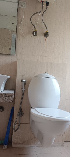 Bathroom in 3 BHK Builder Floor at Orchid Island, Sector 51 – for Rent