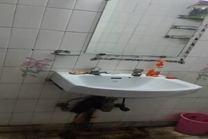 Bathroom in 1 BHK Apartment at Devdaya Nagar CHS, Shivai Nagar – for Sale