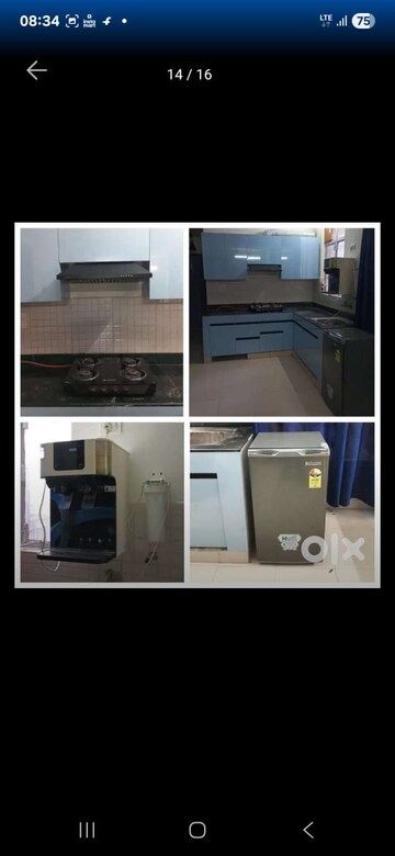 Kitchen in 2 BHK Apartment at Breez Global Hill View, Sohna Sector 11 – for Rent