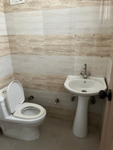 Bathroom in 2 BHK Builder Floor at Anshika Indira Enclave I, Indrapuram – for Sale