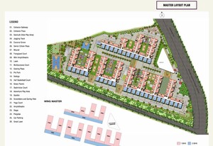 Master Plan in 1 BHK Apartment at Pacifica  Nebula Aavaas, Miyapur – for Sale