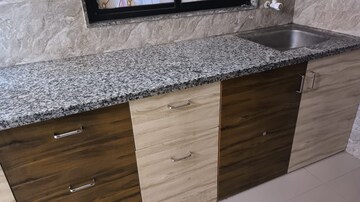 Kitchen in 1 RK Builder Floor at Moraiya – for Rent