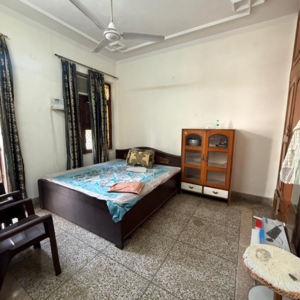 Bedroom in 3 BHK Builder Floor at Chattarpur – for Rent