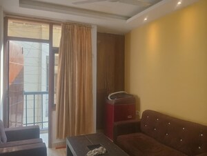 Living Room in 1 BHK Builder Floor at Freedom Fighters Enclave – for Rent