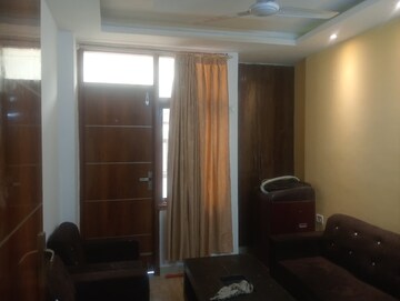 Living Room in 1 BHK Builder Floor at Freedom Fighters Enclave – for Rent