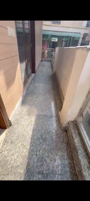 Staircase in 2 BHK Builder Floor at Chattarpur – for Rent