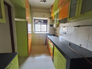 Kitchen in 1 RK Apartment at Lokhandwala Riviera Tower, Kandivali East – for Rent