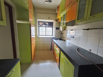 Kitchen in 1 RK Apartment at Lokhandwala Riviera Tower, Kandivali East – for Rent
